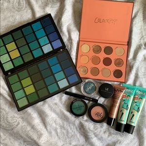 ALL NEW makeup, eyeshadow, primer, eyeliner